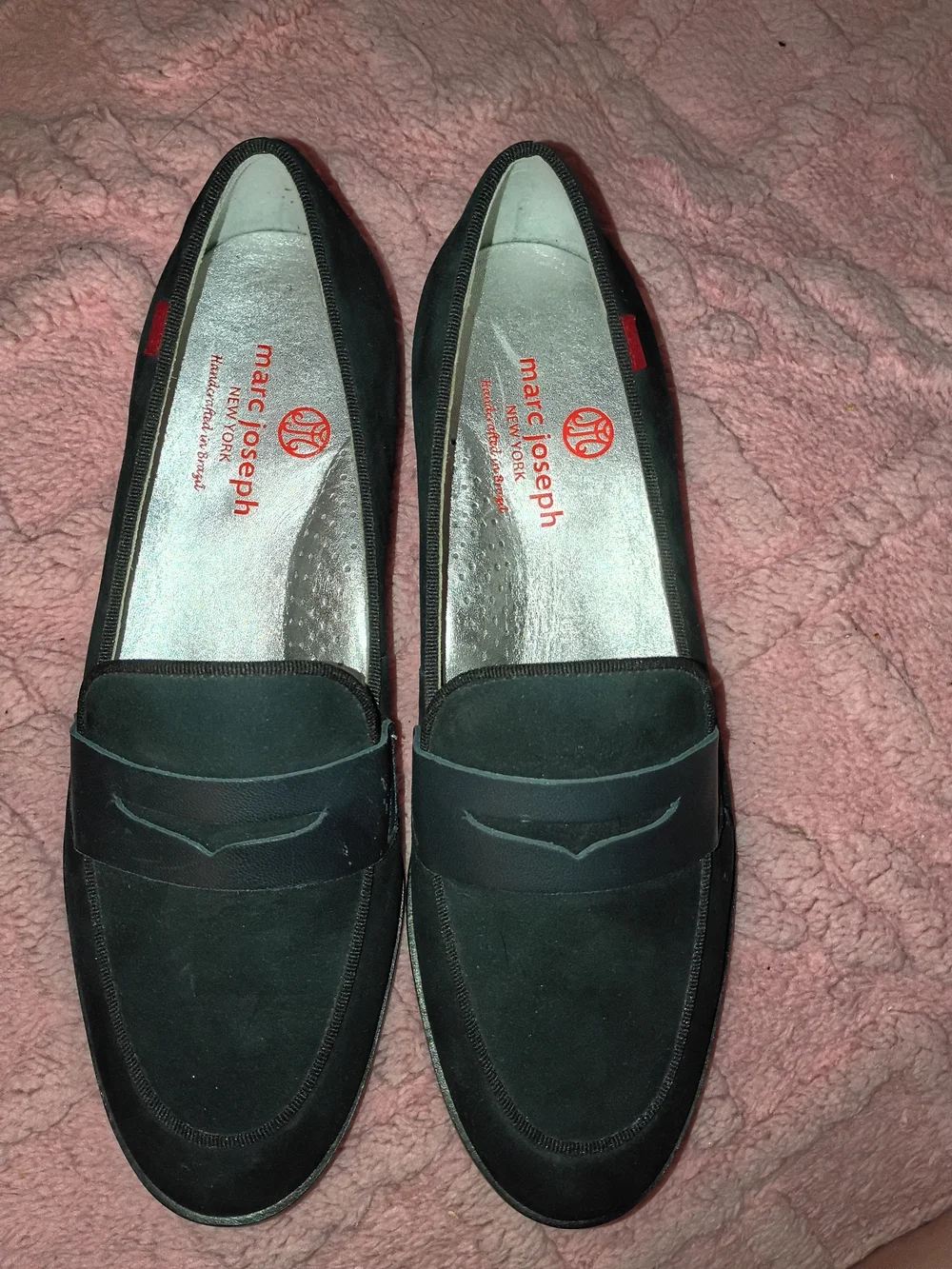 MARC JOSEPH NEW YORK Genuine Leather Bryant Park Loafer Loafer Size 6.5 NWOT